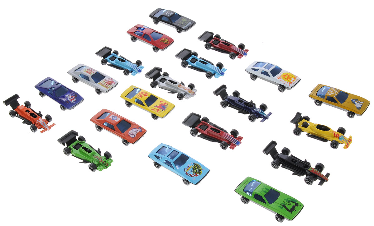 Shantou Набор машинок City Racer 20 штB1385630 Shantou Набор машинок City Racer 20 штB1385630Набор машинок Shantou City Racer понравится любому мальчику. В набор входят 20 спортивных и гоночных автомобилей. Каждая машинка имеет индивидуальную форму и раскраску. Машинки изготовлены из качественных и безопасных материалов. Имея такой автопарк, можно устраивать соревнования и гонки с друзьями. Благодаря разнообразию моделей и цветов скучать будет некогда.