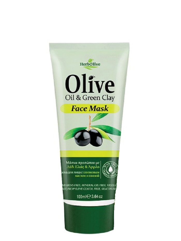 HerbOlive Маска для лица с зеленой глиной 100 мл5200310404016 HerbOlive Маска для лица с зеленой глиной 100 мл5200310404016Маска для лица с зеленой глиной очищает, сужает поры, придает матовость и здоровый цвет лица. Масло оливы питает и увлажняет кожу. Косметика произведена в Греции на основе органического сырья, НЕ СОДЕРЖИТ минеральные масла, вазелин, пропиленгликоль, парабены, генетически модифицированные продукты (ГМО)