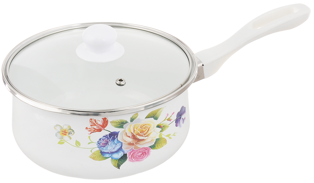 Ковш эмалированный Mayer & Boch Розы с крышкой, 2,2 л23654 Ковш эмалированный Mayer & Boch Розы с крышкой, 2,2 л23654Ковш Mayer & Boch Фрукты выполнен из углеродистой стали с эмалированным покрытием. Стеклоэмаль инертна и устойчива к пищевым кислотам, не вступает во взаимодействие с продуктами и не искажает их вкусовые качества. Такое покрытие не вызывает аллергию и надежно защищает пищу от контакта с металлом. Оно устойчиво к механическому воздействию, не царапается и не сходит, а стальная основа практически не подвержена механической деформации, благодаря чему срок эксплуатации увеличивается. Ковш оснащен крышкой, а также удобной ручкой. Подходит для всех типов плит, включая индукционные. Можно мыть в посудомоечной машине. Диаметр по верхнему краю: 20 см. Высота стенки: 9,7 см. Длина ручки: 17 см.