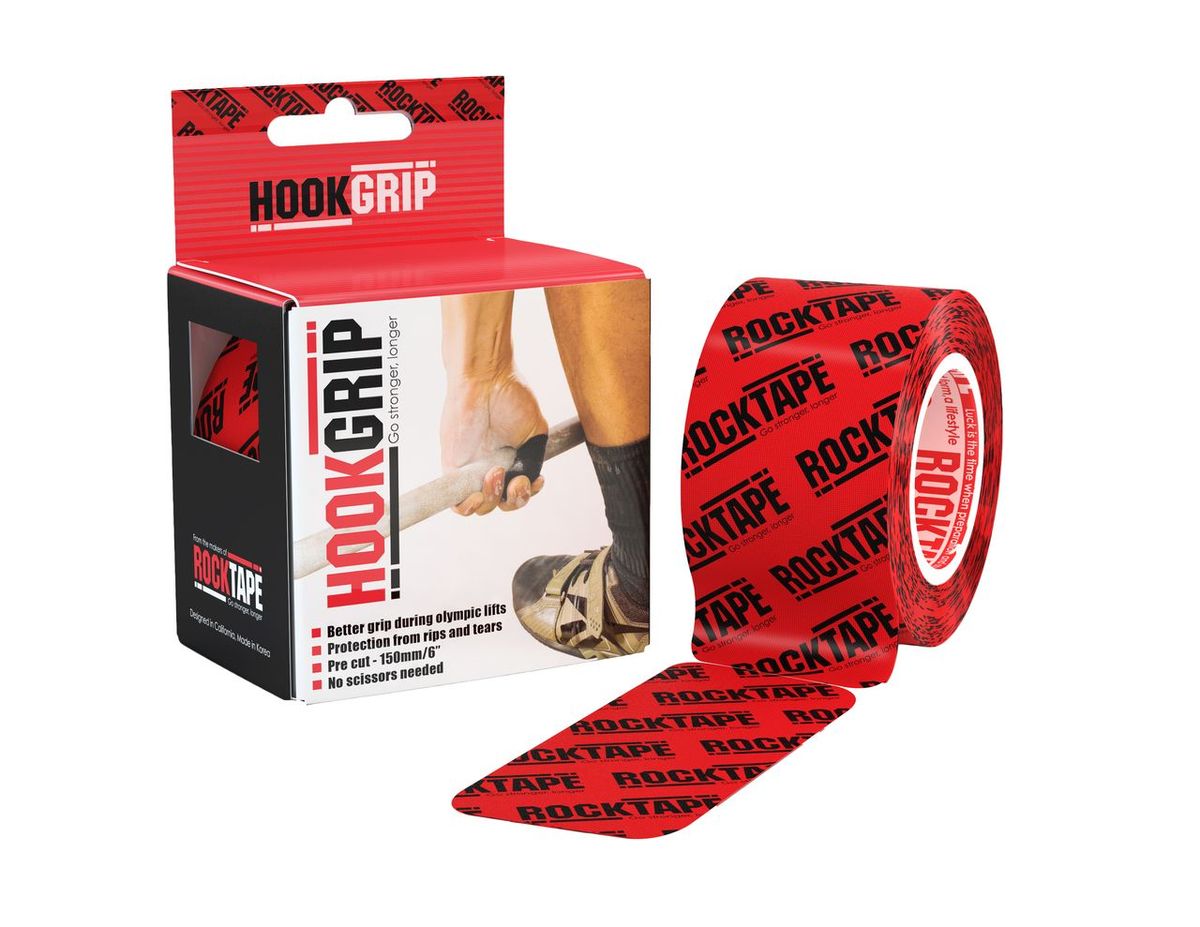Кинезиотейп Rocktape HookGrip, цвет: красный, черный, 5 х 500 см, 32 полосыRCT100-HOOK-OS Кинезиотейп Rocktape HookGrip, цвет: красный, черный, 5 х 500 см, 32 полосыRCT100-HOOK-OSКинезиотейп Rocktape HookGrip, выполненный из хлопка и акрила, предназначен для снятия отеков и рассасывания гематом. Уменьшает мышечную усталость и способствует притоку крови для более быстрого восстановления. Изделие имеет плотную волнообразную структуру ткани. Не содержит латекса и цинка. Кинезиотейп поделен на 32 полосы.