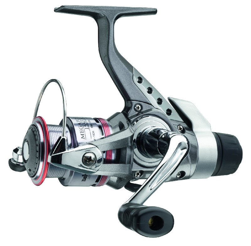 Катушка безынерционная Daiwa Megaforce 2550 X, задн. фрикцион, 3+1 подш. 2355223552 Катушка безынерционная Daiwa Megaforce 2550 X, задн. фрикцион, 3+1 подш. 2355223552Новая серия с системой быстрой регулировки фрикциона Fighting Drag System - 3 подшипника + 1 роликовый подшипник - Передаточное отношение 5,2:1 - Фрикцион FIGHTING DRAG - Алюминиевая шпуля - Запасная алюминиевая шпуля - Закручивающаяся рукоятка Daiwa - 2 варианта формы клавиш рукоятки (I-Shape & T-shape) на 2 подшипниках - Обычная дужка