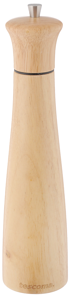 Мельница для перца и соли Tescoma Virgo Wood, высота 28 см658223 Мельница для перца и соли Tescoma Virgo Wood, высота 28 см658223Мельница для перца и соли Tescoma Virgo Wood - отличное приспособление для приготовления блюд с различными видами только что молотого перца и соли. Изделие имеет керамический механизм размола и регулировку степени грубости помола перца и соли. В комплекте предусмотрены 2 цветных насадки-кольца - для перца и соли. Мельница выполнена из благородной древесины - бразильского каучука (Hevea brasiliensis). Не предназначена для мытья в посудомоечной машине.