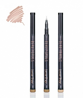 Beautydrugs Brow Liner фломастер для бровей B1, 1 мл00018 Beautydrugs Brow Liner фломастер для бровей B1, 1 мл00018Cтойкий маркер для бровей от Beautydrugs позволит Вашим бровям выглядеть идеально когда угодно, и где угодно! Цвет наносится максимально чётко, и остается с вами в течение всего дня, а удобным наконечником можно прорисовать даже самые тонкие волоски.