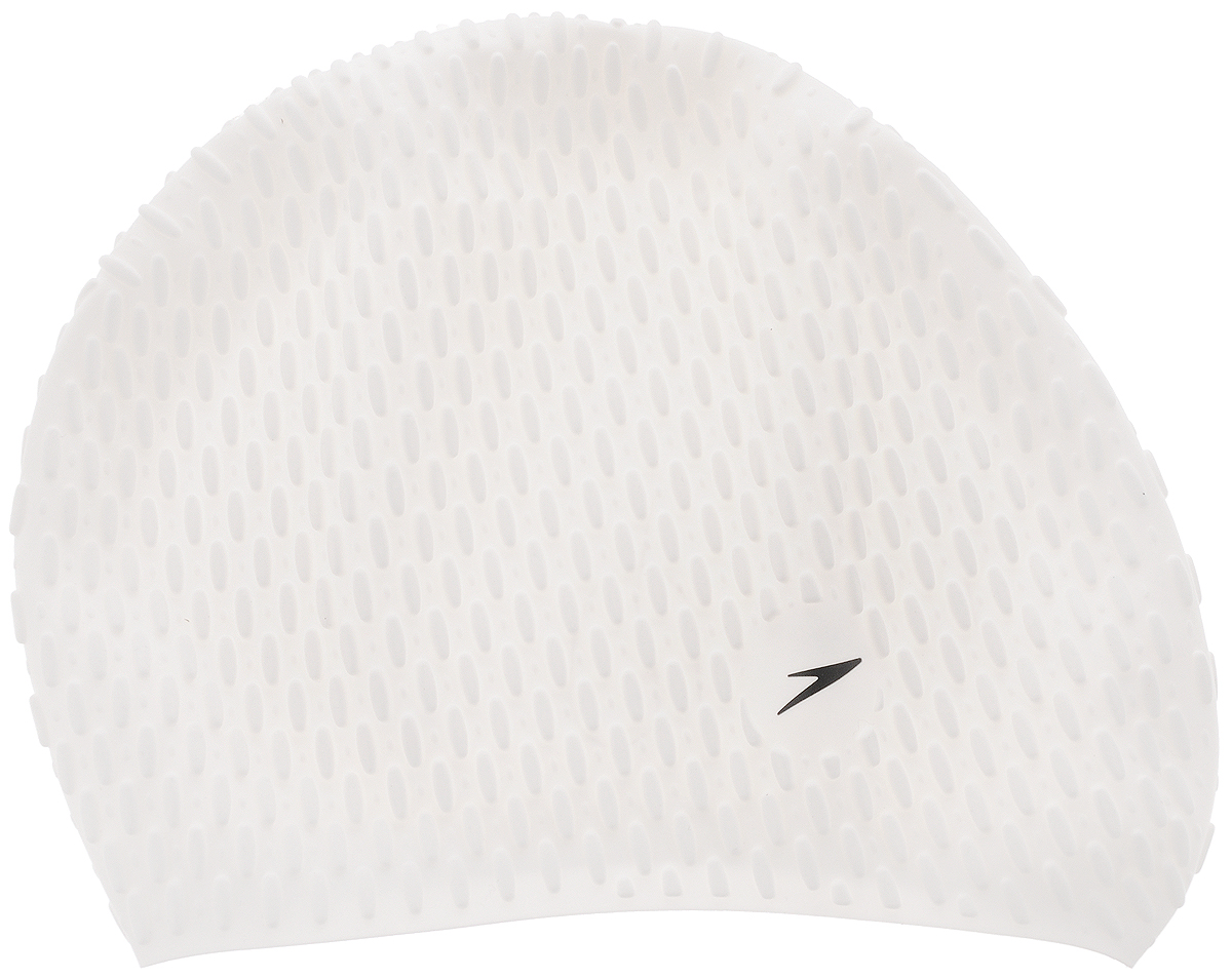 Шапочка для плавания Speedo Bubble Cap, цвет: белый8-709296817-6817 Шапочка для плавания Speedo Bubble Cap, цвет: белый8-709296817-6817Шапочка Speedo Bubble Cap обладает классическим дизайном и оснащена пузырьками, благодаря чему она обеспечивает дополнительное тепло при низкой температуре воды. Изделие выполнено из прочного 100% силикона.