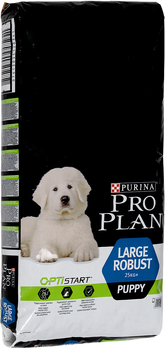 Корм сухой Pro Plan Optistart для щенков крупных кород, с курицей и рисом, 12 кг12272431 Корм сухой Pro Plan Optistart для щенков крупных кород, с курицей и рисом, 12 кг12272431Корм сухой Pro Plan Optistart - полнорационный корм для щенков крупных пород. Щенкам требуется большое количество энергии, так как по мере роста у них ускоряются обменные процессы. Специальная рецептура корма разработана для щенков крупных пород с мощным телосложением. В состав корма входит компонент для укрепления иммунитета и здоровья на долгие годы. Корм также подходит для кормления беременных и кормящих собак. Товар сертифицирован.