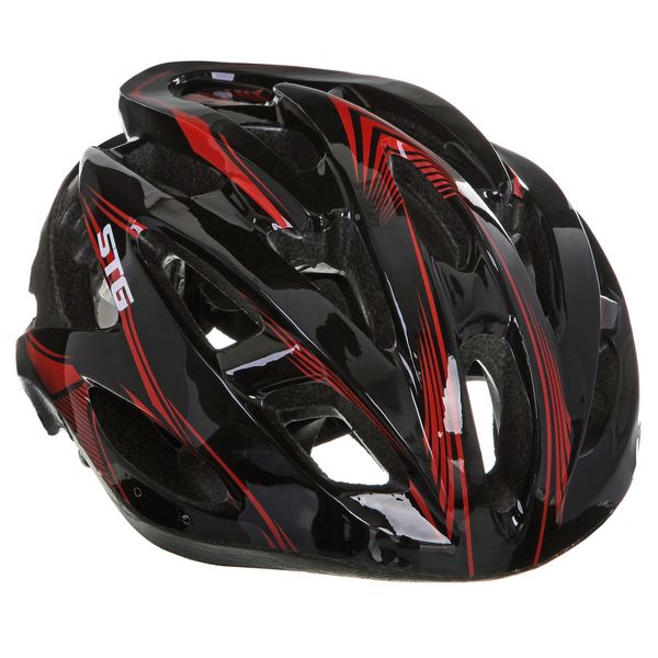 Шлем велосипедный STG "MV88-7", цвет: черный. Размер L. Х66756
