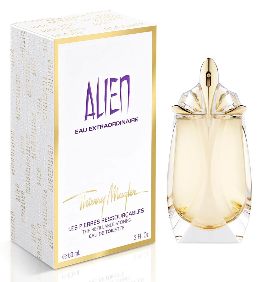Thierry Mugler Туалетная вода Alien Eau Extraordinaire, женская, 60 мл13993 Thierry Mugler Туалетная вода Alien Eau Extraordinaire, женская, 60 мл13993Цветочные. Бергамот, нероли, чай, тиаре, янтарь.