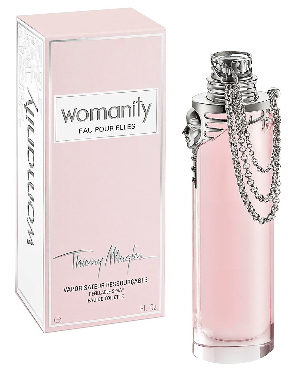 Thierry Mugler Туалетная вода Womanity Eau Pour Elles, женская, 50 мл13987 Thierry Mugler Туалетная вода Womanity Eau Pour Elles, женская, 50 мл13987Ароматические, фруктовые, цветочные. Клубника, инжир, экстракт икры.