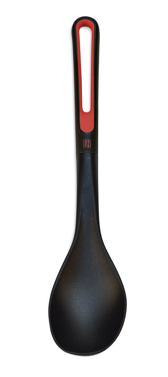 Ложка кулинарная Iris FlexyI3903-N Ложка кулинарная Iris FlexyI3903-NЭта стильная ложка сделана из нейлона, что придает ей удивительную легкость и гибкость. Кроме того, она не оставляет царапин, безопасно использовать на антипригарном покрытии. Ручка покрыта мягким материалом для удобства пользования.
