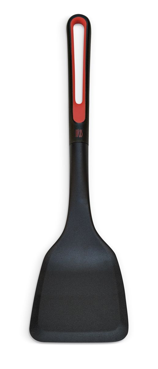 Лопаточка кулинарная Iris FlexyI3907-N Лопаточка кулинарная Iris FlexyI3907-NЭта стильная лопаточка сделана из нейлона, что придает ей удивительную легкость и гибкость. Кроме того, она не оставляет царапин, безопасно использовать на антипригарном покрытии. Ручка покрыта мягким материалом для удобства пользования.