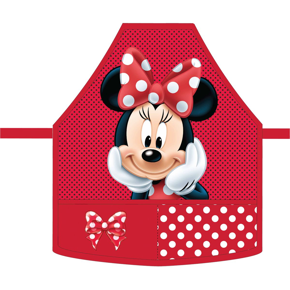 Disney Фартук детский Минни26109 Disney Фартук детский Минни26109Яркий, красивый фартук с изображением Минни Маус поможет малышке не испачкаться во время домашних хлопот, на уроках труда или изобразительного искусства. Благодаря удобному покрою фартука, ребенок может его самостоятельно надевать и снимать. Лямка на шее крепится с помощью пряжки. Тесемочки позволяют завязать фартук вокруг талии. Спереди расположены два вместительных кармана, в которые можно положить необходимые для работы предметы. К комплекту прилагаются 2 нарукавника, защищающие рукава от загрязнения. Изделие изготовлено из легкостирающейся, износостойкой ткани, поэтому будет служить очень долго. Рост 110-128 см. Размер 30-34.