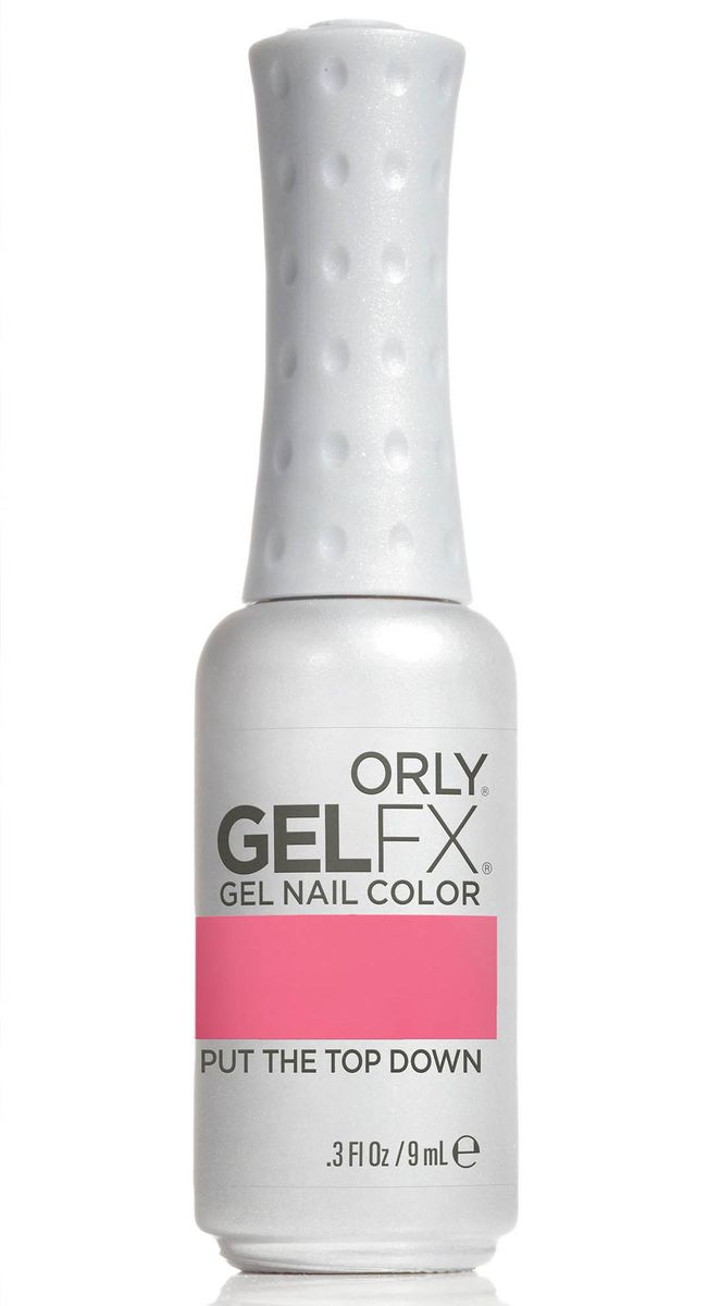 Orly Гель-лак для ногтей Gel FX Gel Nail Lacquer 874 Put The Top Down .3oz/9мл30874 Orly Гель-лак для ногтей Gel FX Gel Nail Lacquer 874 Put The Top Down .3oz/9мл30874Профессиональная система гель-маникюра GELFX содержит витамины A, Е и В5, исключает возникновение проблем с ногтями, обладает свойством выравнивания ногтей, и главное, дарит невероятно стойкий маникюр на целых две недели. Палитра с рейтинговыми оттенками ORLY позволяет с легкостью подобрать нужный цвет к новому образу.