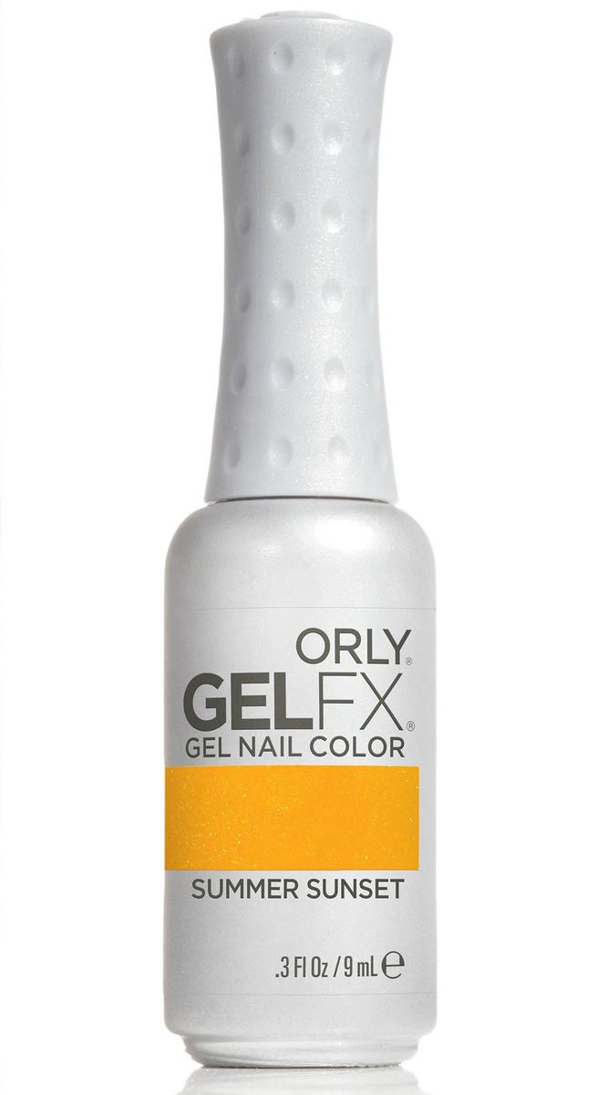 Orly Гель-лак для ногтей Gel FX Gel Nail Lacquer 873 Summer Sunset .3oz/9мл30873 Orly Гель-лак для ногтей Gel FX Gel Nail Lacquer 873 Summer Sunset .3oz/9мл30873Профессиональная система гель-маникюра GELFX содержит витамины A, Е и В5, исключает возникновение проблем с ногтями, обладает свойством выравнивания ногтей, и главное, дарит невероятно стойкий маникюр на целых две недели. Палитра с рейтинговыми оттенками ORLY позволяет с легкостью подобрать нужный цвет к новому образу.