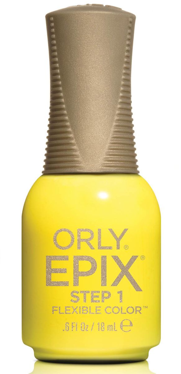 Orly Эластичное цветное покрытие EPIX Flexible Color 941Road Trippin, 18 мл29941 Orly Эластичное цветное покрытие EPIX Flexible Color 941Road Trippin, 18 мл29941Двухфазная эластичная система Flexible Color System - это новейшая запатентованная технология последнего поколения от ORLY, объединившая функции лака для ногтей и гибридных гелевых покрытий. Она обеспечивает прочное эластичное покрытие благодаря содержанию инновационных амортизирующих полимеров. Технология Flexible Color System подразумевает взаимное сцепление цветного лака и верхнего покрытия. Оба препарата системы EPIX дополняют друг друга и действуют вместе. Простое нанесение без подтеков обеспечивается благодаря технологии Smudge-Fixing, которая содержит полимеры, делающие покрытие эластичным и гибким. Лак быстро выравнивается, исключая смазывание во время нанесения. И еще один плюс - инновационная кисть ORLY EPIX. Она обеспечивает точное нанесение и идеальную ровную линию возле кутикулы. Максимальный контроль за результатом гарантирован: • 600 щетинок + плоская кисть • Максимально точное нанесение • Гладкое и плотное покрытие в одно касание кисти • Изогнутый контур кисти для...