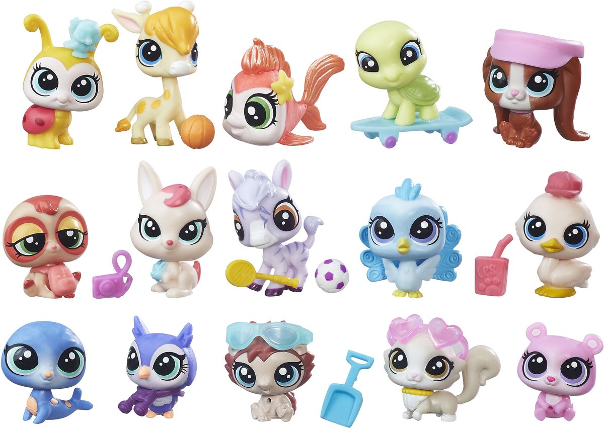 Littlest Pet Shop Набор фигурок Active Adventures 15 штB6625_B6626 Littlest Pet Shop Набор фигурок Active Adventures 15 штB6625_B6626Набор фигурок Littlest Pet Shop Active Adventures приведет в восторг вашу малышку. Набор состоит из самых разных малышей-зверушек, а также множества игровых аксессуаров. С помощью этого набора ваша дочурка сможет разыгрывать различные сценки. Благодаря маленьким размерам фигурок, малышка сможет брать их с собой на прогулку или в гости. Порадуйте своего ребенка таким замечательным подарком!