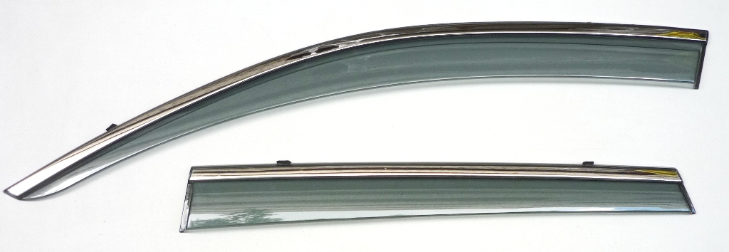 Ветровики Artway инжекционные с металлизированным молдингом Kia Sportage R 10-, 4 шт