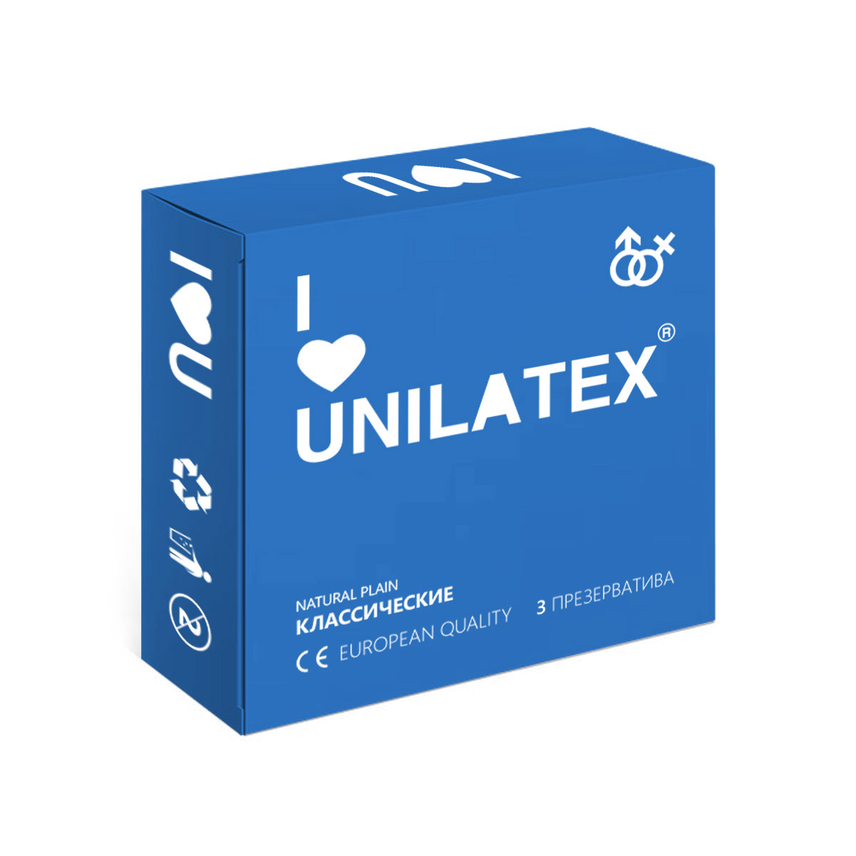 Презервативы Unilatex Natural Plain, 3 шт Презервативы Unilatex Natural Plain, 3 шт