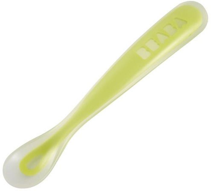Beaba Ложка для кормления 1st Age Spoon цвет салатовый