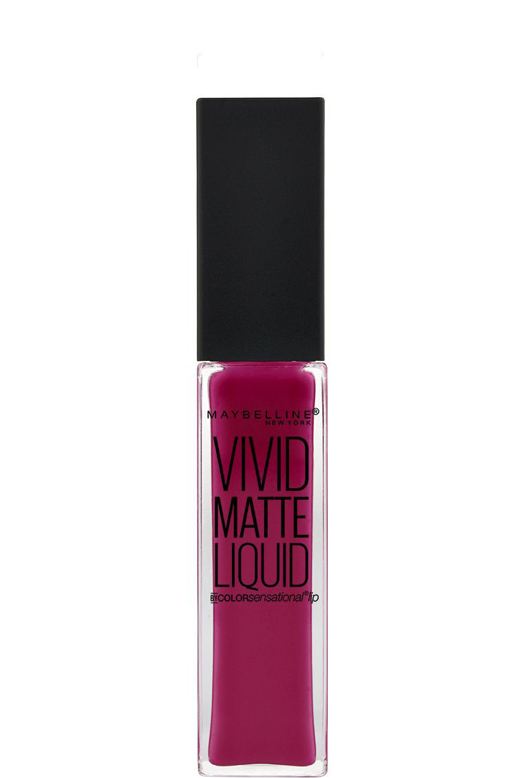 Maybelline New York Жидкая Матовая Губная Помада Vivid Matte, оттенок 40, Ягодная вспышка, 7,7 млB2729700 Maybelline New York Жидкая Матовая Губная Помада Vivid Matte, оттенок 40, Ягодная вспышка, 7,7 млB2729700чистейшие природные пигменты придают губам соблазнительный насыщенный цвет. Жидкая матовая губная помада