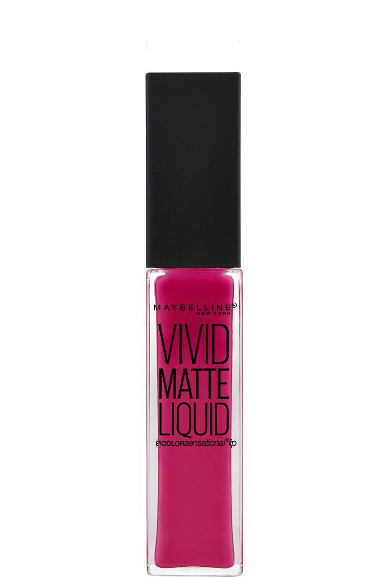 Maybelline New York Жидкая Матовая Губная Помада Vivid Matte, оттенок 30 , Завораживающая фуксия, 7,7 млB2729500 Maybelline New York Жидкая Матовая Губная Помада Vivid Matte, оттенок 30 , Завораживающая фуксия, 7,7 млB2729500чистейшие природные пигменты придают губам соблазнительный насыщенный цвет. Жидкая матовая губная помада