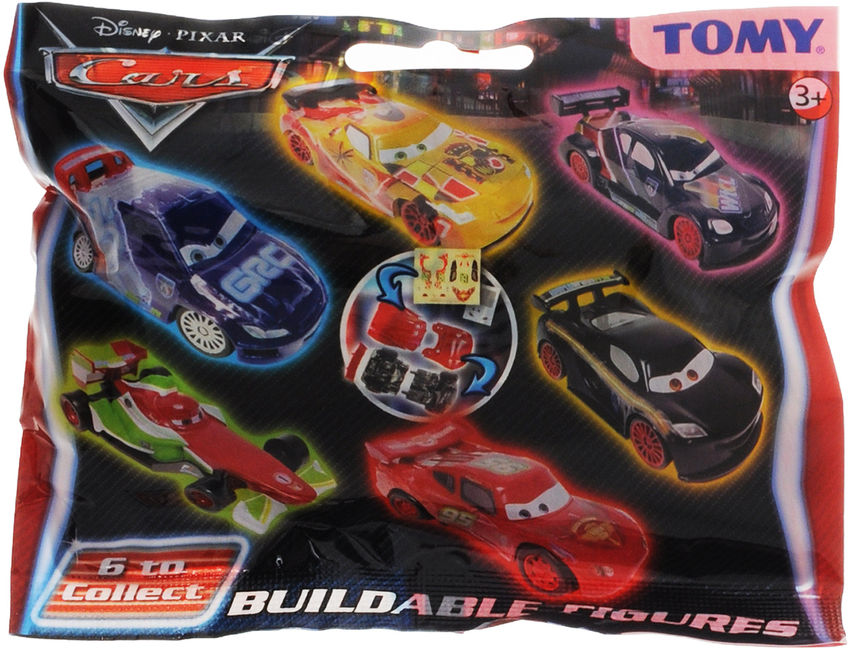 Tomy Машинка ТачкиT8864EU1 Tomy Машинка ТачкиT8864EU1Машинка Tomy Тачки упакована в непрозрачный пакет. Какой персонаж из серии Cars ждет вас в следующей закрытой упаковке? В комплекте вы найдете наклейки, чтобы украсить машинку. В ассортименте 6 различных машинок! Игрушка изготовлена из качественных и безопасных материалов.