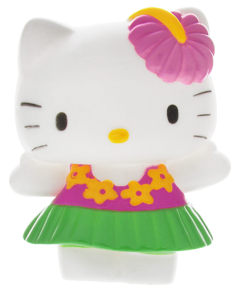 Играем вместе Игрушка для ванной Hello Kitty цвет белый зеленый розовый42R_белый зеленый розовый Играем вместе Игрушка для ванной Hello Kitty цвет белый зеленый розовый42R_белый зеленый розовыйИгрушка для ванной Играем вместе Hello Kitty понравится вашей малышке и развлечет ее во время купания. Она выполнена из безопасного материала в виде популярной кошечки. Размер игрушки идеален для маленьких ручек малыша. Если сжать ее во время купания в ванной, игрушка начинает брызгаться водой, а при нажатии раздается забавный писк. Игрушка способствует развитию воображения, цветового восприятия, тактильных ощущений и мелкой моторики рук.