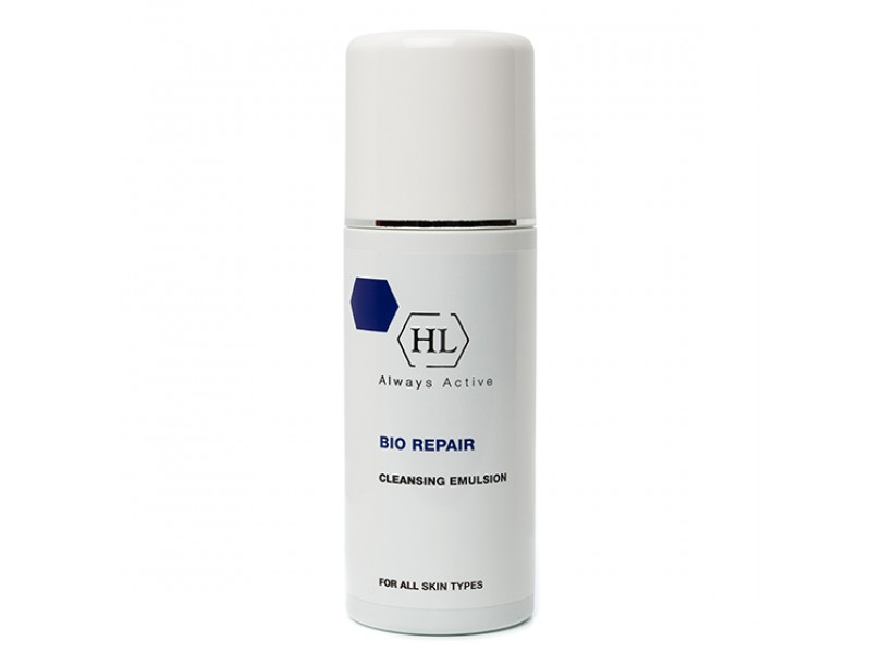 Holy Land Очиститель Эмульсия Bio Repair Cleansing Emulsion 250 мл103013 Holy Land Очиститель Эмульсия Bio Repair Cleansing Emulsion 250 мл103013Деликатная очищающая эмульсия для всех типов кожи. Действие:Очищение кожи, снятие макияжа, загрязнений и кожного жира. Увлажнение кожи, уменьшение сухости и шелушения. Активные компоненты: Repair Complex, растительный аналог экстракта плаценты, гидролизованный эластин, коллаген, экстракт биоактивированного алоэ, витамин Е.