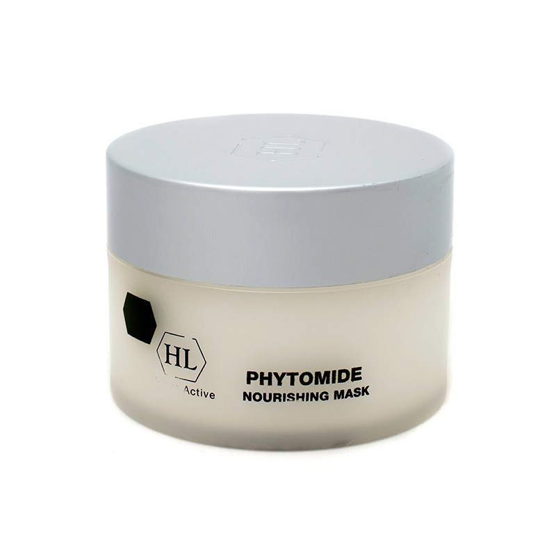 Holy Land Питательная маска Phytomide Nourishing Mask 50 мл117087 Holy Land Питательная маска Phytomide Nourishing Mask 50 мл117087Питательная маска, богатая активными компонентами. Действие: Обеспечивает интенсивное питание кожи. Восстанавливает кожный покров. Заметно улучшает структуру кожи. Уменьшает глубину морщин, разглаживает кожу. Смягчает и освежает кожу. Активные компоненты: гидролизованный коллаген, оливковое масло, масло проростков кукурузы, масло сладкого миндаля, масло зародышей пшеницы, масло бурачника, комплекс Phytolene, токоферил ацетат (витамин Е), ретинил пальмитат (витамин А), арахидоновая, линолевая и линоленовая кислоты.