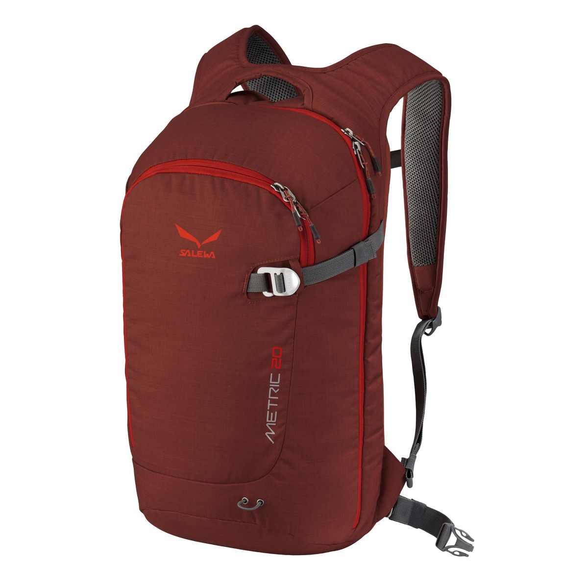Рюкзак городской Salewa Daypacks METRIC 20, цвет: коричневый, 20л1126_1700 Рюкзак городской Salewa Daypacks METRIC 20, цвет: коричневый, 20л1126_1700Удобный городской рюкзак с хорошо продуманным внутренним пространством, отделением для ноутбука и планшета. Мягкий карман для мобильного телефона сбережет экран от царапин. Особенности: - съемный поясной ремень - карман - органайзер - мягкое отделение для ноутбука - доступ к отделению для ноутбука со спины рюкзака - карман для телефона с защитой от царапин - отделение для планшета