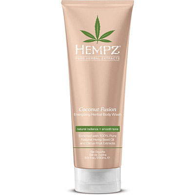 Hempz Гель для душа Бодрящий Кокос Coconut Fusion Energizing Herbal Body Wash 250 мл110-1271-03 Hempz Гель для душа Бодрящий Кокос Coconut Fusion Energizing Herbal Body Wash 250 мл110-1271-03Этот восстанавливающая невысыхающая формула создает роскошную сливочную пену, которая бережно очищает и оздоравливает кожу, без сушки. Помогает усталой коже выглядеть более гладкой, мягкой и здоровой на вид. Мягко и бережно очищает, разглаживает, увлажняет и смягчает кожу, не нарушая гидро-липидный баланс. Масло и экстракт семян конопли мгновенно увлажняют, питают и восстанавливают естественный гидро-баланс кожи.