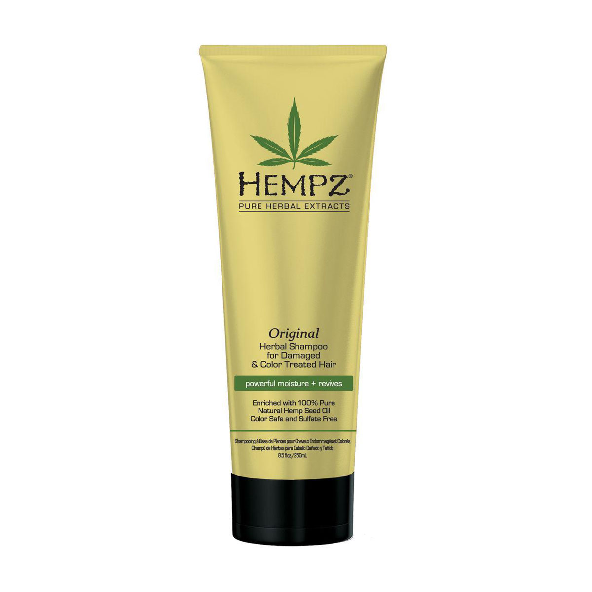Hempz Шампунь растительный Оригинальный сильной степени увлажнения для поврежденных волос Original Herbal Shampoo 265 мл120-2411-03 Hempz Шампунь растительный Оригинальный сильной степени увлажнения для поврежденных волос Original Herbal Shampoo 265 мл120-2411-03Растительный шампунь сильной степени увлажнения для сильно поврежденных и окрашенных волос. Густая пена шампуня мягко очищает волосы. Без сульфатов для максимального сохранения цвета окрашенных волос.