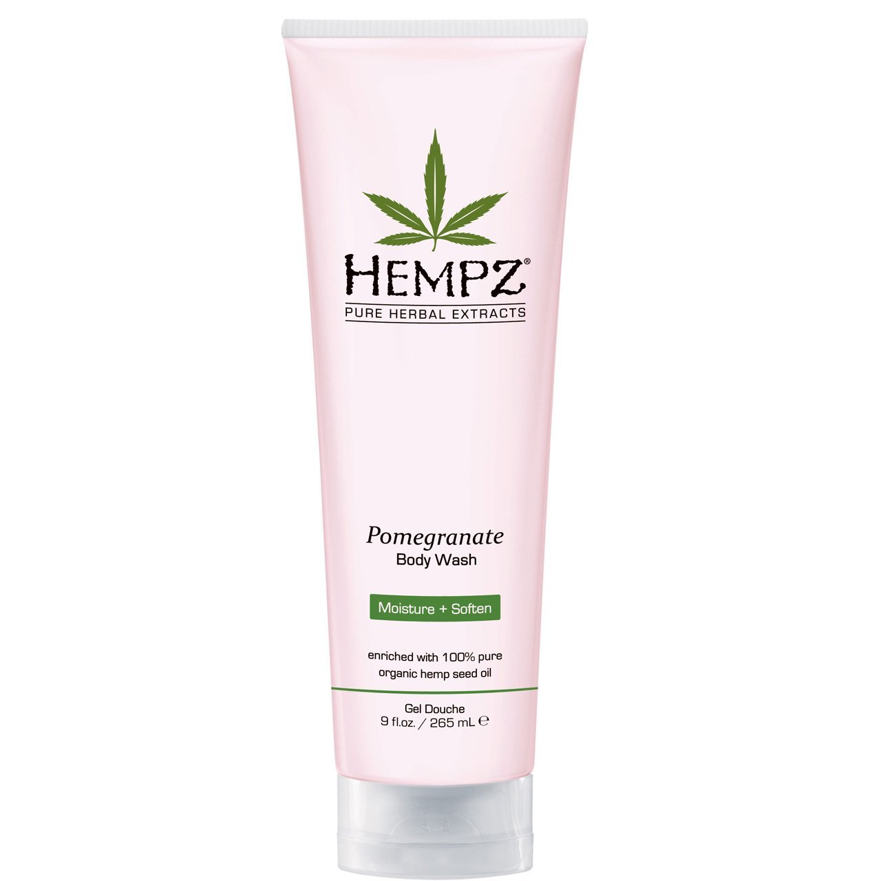 Hempz Гель для душа с ганатом Pomegranate Body Wash 250 мл676280012912/676280022119 Hempz Гель для душа с ганатом Pomegranate Body Wash 250 мл676280012912/676280022119Гель для душа с гранатом предназначен для ежедневного использования и оказывает смягчающее и деликатное очищающее воздействие. В состав геля входят конопляное масло и экстракты семян конопли и граната, эффективно выравнивающие и поддерживающие гидролипидный баланс кожи.