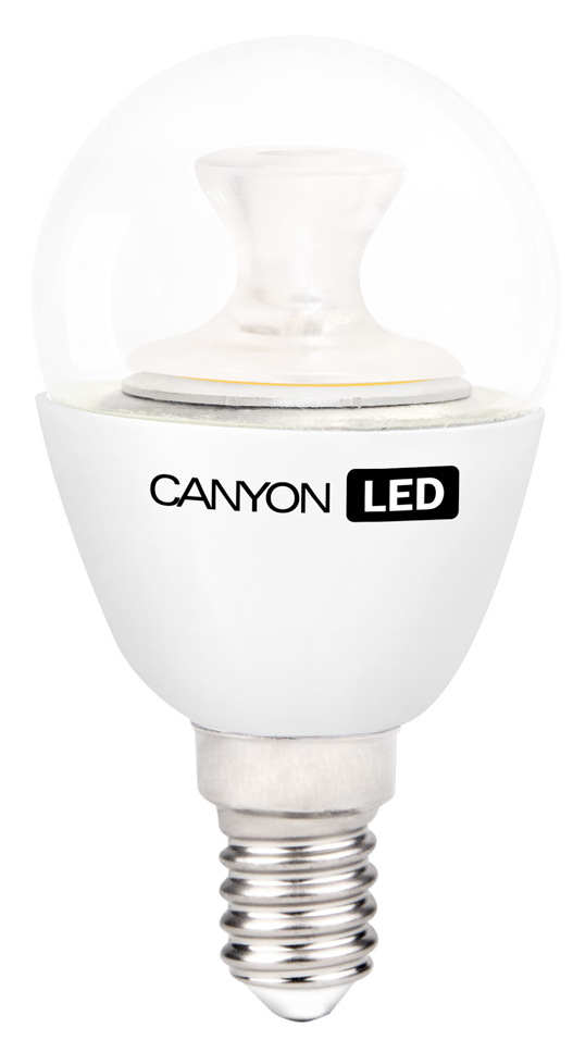 Лампа светодиодная Canyon, цоколь Е14, 6W, 4000К. PE14CL6W230VNPE14CL6W230VN Лампа светодиодная Canyon, цоколь Е14, 6W, 4000К. PE14CL6W230VNPE14CL6W230VNЛампочка Canyon шаровидной формы имеет компактные габариты. Лампа излучает яркий свет и обеспечивает значительную экономию энергии, что минимизирует затраты на обслуживание.