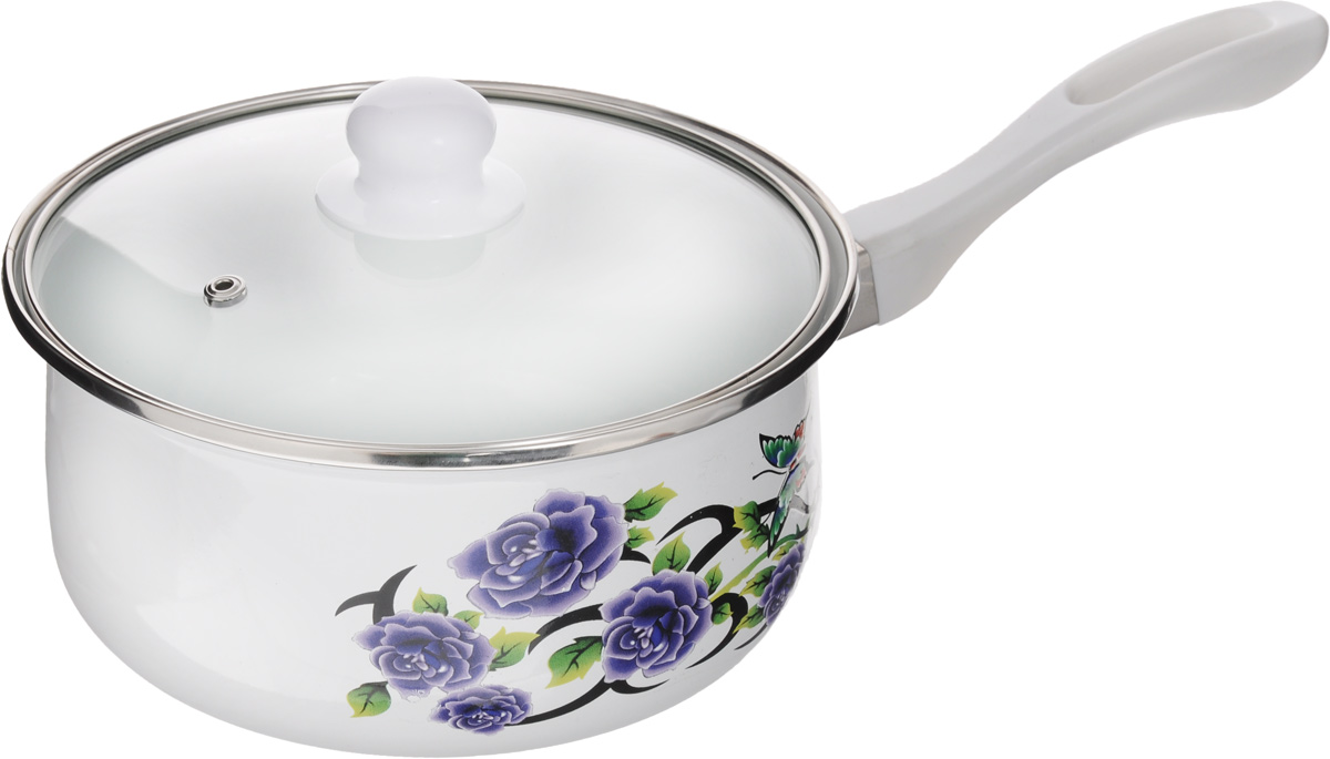 Ковш Mayer & Boch Розы с крышкой, 2,2 л23655 Ковш Mayer & Boch Розы с крышкой, 2,2 л23655Ковш Mayer & Boch Розы изготовлен из углеродистой стали высокого качества с эмалированным покрытием. Изделие оснащено удобной ручкой и крышкой из жаропрочного стекла со стальным ободом и отверстием для выхода пара. Индукционное дно позволяет эффективно сохранять тепло и обеспечивает быстрый нагрев продукта. Такой ковш устойчив к механическому воздействию, его легко мыть и хранить. Подходит для всех типов плит, включая индукционные. Можно мыть в посудомоечной машине. Диаметр ковша (по верхнему краю): 20 см. Высота стенки: 9,5 см. Длина ручки: 16 см. Диаметр индукционного диска: 15 см.