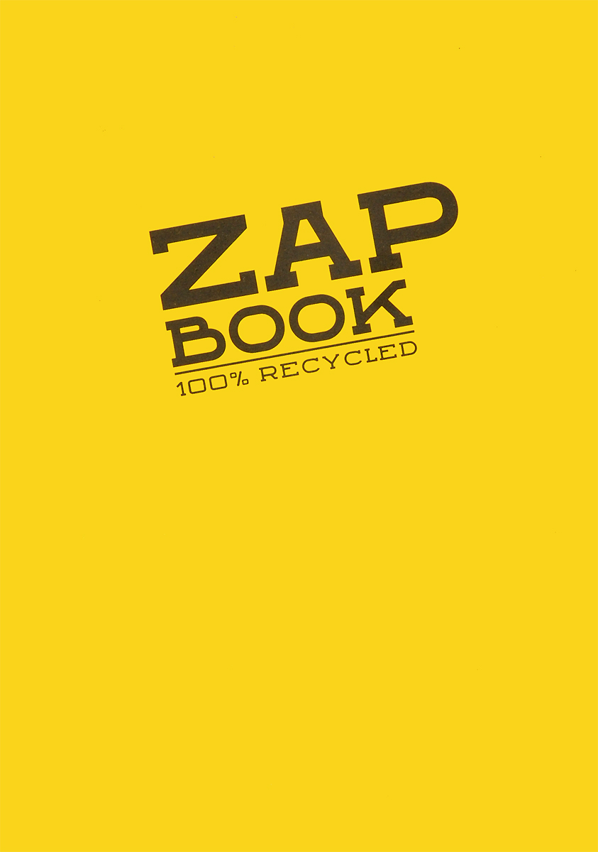 Блокнот для набросков Clairefontaine Zap Book, цвет: желтый, 160 листов3355 Блокнот для набросков Clairefontaine Zap Book, цвет: желтый, 160 листов3355Блокнот для набросков Clairefontaine Zap Book, сшитый на склейку по длинной стороне, содержит 160 листов, выполненных из переработанной бело-серой бумаги. Листы не разлинованы. Обложка выполнена из картона. Блокнот идеален для рисования и письма, также подойдет для эскизов и набросков.
