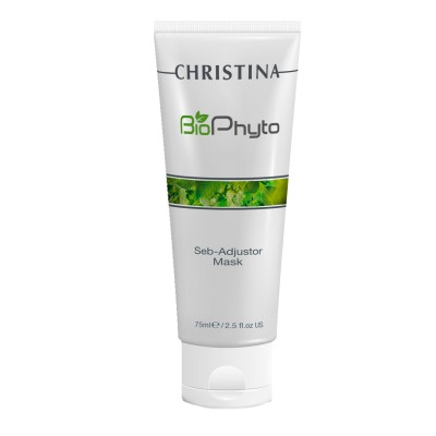 Christina Себорегулирующая маска Bio Phyto Seb-Adjustor Mask 75 млCHR571 Christina Себорегулирующая маска Bio Phyto Seb-Adjustor Mask 75 млCHR571Маска с вяжущим действием контролирует выработку и выделение сального секрета. Угнетает фермент 5-альфа-редуктазы, сокращает расширенные поры, уменьшает и корректирует несовершенств. Активные компоненты: Bio-Astringent Complex, биоактивная сера (BioSulphur), канифоль. Результат: Сокращает поры.