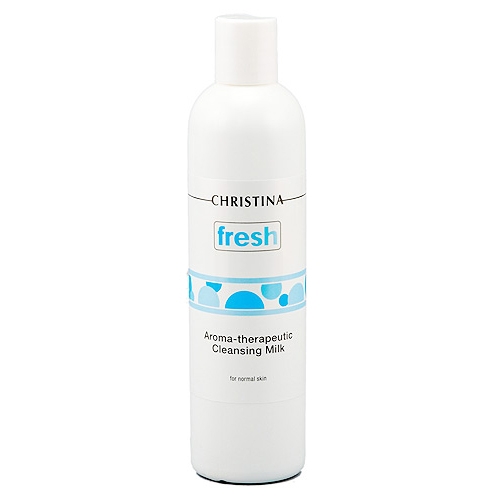 Christina Арома-терапевтическое очищающее молочко для нормальной кожи Fresh Aroma Therapeutic Cleansing Milk for normal skin 300 млFATCMN300 Christina Арома-терапевтическое очищающее молочко для нормальной кожи Fresh Aroma Therapeutic Cleansing Milk for normal skin 300 млFATCMN300Арома-терапевтическое Молочко для нормальной кожи Christina Fresh Aroma Therapeutic Cleansing Milk for normal skin не просто очищает кожу, но и успокаивает ее и снимает раздражения. Также средство обладает антибактериальным эффектом и увлажняет кожу. Молочко от Christina основано на натуральных цитрусовых экстрактах и обладает приятным ароматом. После применения молочка от Christina кожа становится мягкой, нежной и приятной на ощупь, раздражения пропадают, и улучшается цвет лица.