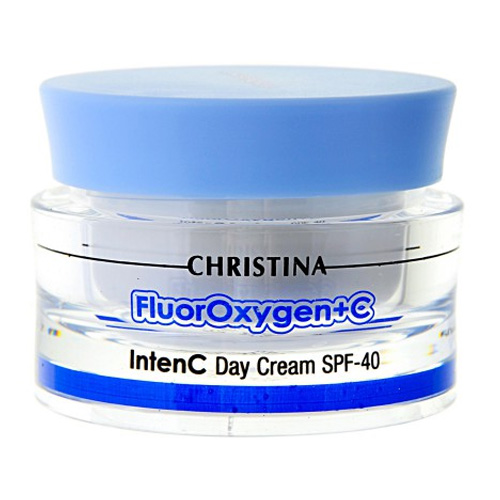 Christina Интенсивный осветляющий крем для лица FluorOxygen +C IntenC SPF40 50 млFLUIC Christina Интенсивный осветляющий крем для лица FluorOxygen +C IntenC SPF40 50 млFLUICИнтенсивный осветляющий крем для лица с SPF40 Christina FluorOxygen+C-IntenC защищает гиперпигментированную кожу от УФ облучения, предупреждает ее старение. Увлажняет и улучшает эластичность кожи, выравнивает ее тон.