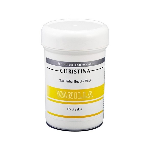 Christina Ванильная маска красоты для сухой кожи Sea Herbal Beauty Mask Vanilla 250 млM-11 Christina Ванильная маска красоты для сухой кожи Sea Herbal Beauty Mask Vanilla 250 млM-11Ванильная маска красоты для сухой кожи Christina Sea Herbal Beauty Mask Vanilla. Вдохните аромат теплой южной ночи, который дарит Вам экстрат ванили! Маска обогащенная успокаивающими растительными ингредиентами, включая добываемый из оливы сквален, ромашку и масло шиповника, маска увлажняет сухую кожу и повышает тонус. Обладая кремообразной консистенцией, обеспечивает постоянный питательный эффект.
