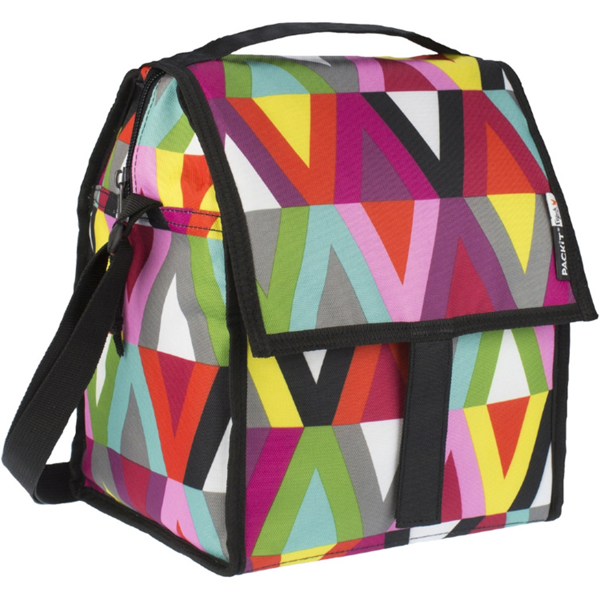 Сумка-холодильник Packit Deluxe Lunch Bag, цвет: разноцветный, 6,5 лPackit0001 Сумка-холодильник Packit Deluxe Lunch Bag, цвет: разноцветный, 6,5 лPackit0001Охлаждение содержимых в сумке продуктов в течение 10-ти часов. Наличие плечевого ремня, обеспечивающего максимальное удобство транспортировки сумки.