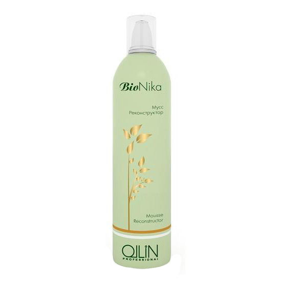 Ollin Мусс реконструктор BioNika Mousse Reconstructor 300 мл722040 Ollin Мусс реконструктор BioNika Mousse Reconstructor 300 мл722040Ollin BioNika Mousse Reconstructor - Мусс реконструктор. Увлажняющий, восстанавливающий и кондиционирующий мусс. Восстанавливает внутриклеточные связи, придает блеск и смягчает волосы. Может использоваться самостоятельно перед сушкой и укладкой волос.