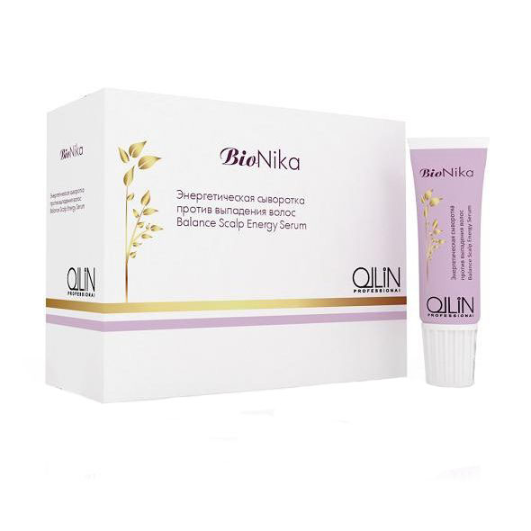 Ollin Энергетическая сыворотка против выпадения волос BioNika Balance Scalp Energy Serum 10*15 мл722149 Ollin Энергетическая сыворотка против выпадения волос BioNika Balance Scalp Energy Serum 10*15 мл722149Энергетическая сыворотка Ollin BioNika balance scalp energy помогает предотвратить выпадение волос, обеспечивая им необходимую дневную норму питательных элементов и поддерживая оптимальный энергетический баланс кожи головы. В состав сыворотки входит специальная формула, которая интенсивно воздействует на структуру волос и препятствует их выпадению и истончению. В результате жизненный цикл волос увеличивается, они становятся более прочными и блестящими.