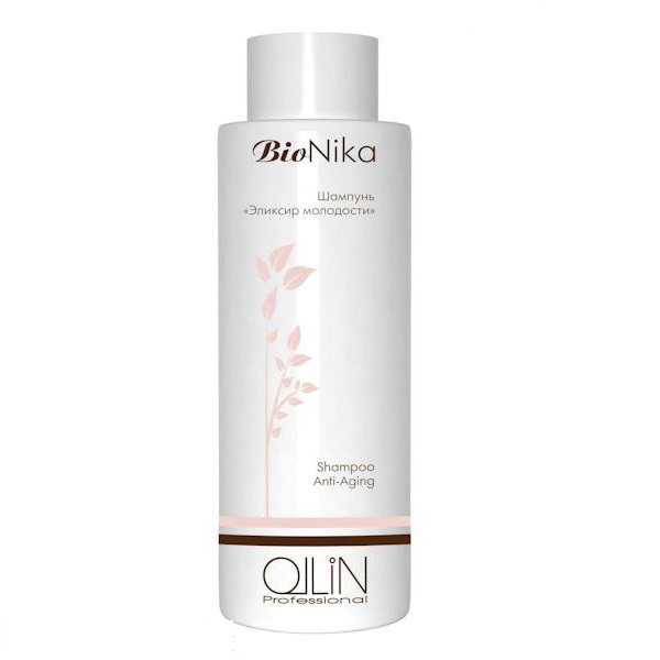 Ollin Шампунь Эликсир молодости BioNika Shampoo Anti-Aging 500 мл723153 Ollin Шампунь Эликсир молодости BioNika Shampoo Anti-Aging 500 мл723153Мягкая и легкая формула шампуня Ollin BioNika shampoo anti-aging Эликсир молодости нежно воздействует на уставшие после окрашивания и химической завивки волосы и обеспечивает им усиленное питание. В формулу продукта входит активный омолаживающий комплекс, состоящий из аминокислот, эластина, пептидов и D-пантенола. Эти компоненты оказывают питающее, увлажняющее, антиоксидантное, кондиционирующее и тонизирующее действие. Результатом регулярного использования Ollin BioNika shampoo anti-aging станут сильные, здоровые, энергичные, блестящие, эластичные и послушные волосы, имеющие ухоженный вид.