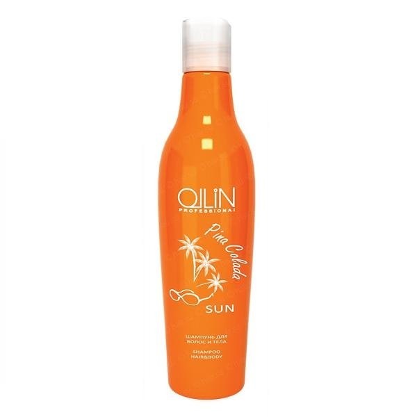 Ollin Шампунь для волос и тела Pina Colada Sun Shampoo Hair and Body 250 мл723870 Ollin Шампунь для волос и тела Pina Colada Sun Shampoo Hair and Body 250 мл723870Ollin Pina Colada Sun Shampoo Hair & Body Шампунь для волос и тела ; нежный и мягкий шампунь, который прекрасно подходит для ежедневного использования и имеет двойное действие по уходу. Прекрасно борется с УФ-лучами, при этом очень хорошо очищает волосы от всех загрязнений, а именно от соли, песка и хлора, используя активные компоненты, восстанавливает природный баланс кожного покрова. В составе пшеничные протеины, что смягчают как волосы, так и кожу всего тела, делая ее эластичной и упругую. Комплекс токолов, а также ферулатов, добытых из риса в виде масла, насыщает волос силой и энергией, волос становится густым, легким и живым. Аллатон в составе и в комплексе, предотвратит накоплению на волосах статического электричества, и поддержит оптимальный блеск и питание волос и тела. Волосы становятся мягкими, послушными и их очень легко расчесать. Плотность и эластичность каждого волоска сохраняется.