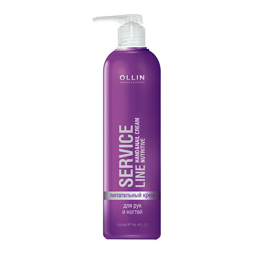 Ollin Питательный крем для рук и ногтей Service Line Nourishing Hand and Nail Cream 300 мл728769 Ollin Питательный крем для рук и ногтей Service Line Nourishing Hand and Nail Cream 300 мл728769Биологически активный комплекс включает аминокислоты, жиры и керато-балансирующие витамины. Крем препятствует сухости кожи рук и ногтей. Предохраняет ногти от ломкости и расслоения, сохраняет их натуральную эластичность, одновременно укрепляя. Восстанавливает водный баланс кожного покрова. Особенно эффективен для сухой и поврежденной кожи и слоящихся ногтей. Не оставляет жирного блеска.