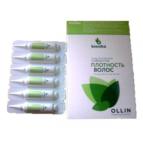 OLLIN Энергетическая сыворотка Плотность волос BioNika 12*5 мл729704 OLLIN Энергетическая сыворотка Плотность волос BioNika 12*5 мл729704Энергетическая сыворотка Плотность волос от OLLIN Bionika для волос нуждающихся в дополнительном уходе. Мгновенно восстанавливает поврежденные участки волоса, образуя невидимую защитную пленку. Благодаря аминокислотному комплексу и эластину волосы становятся более плотными, густыми и упругими. При регулярном использовании волосы приобретают здоровый вид и блеск.