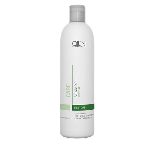 Ollin Шампунь для восстановления структуры волос Care Restore Shampoo 250 мл721401/4620753727007 Ollin Шампунь для восстановления структуры волос Care Restore Shampoo 250 мл721401/4620753727007Шампунь для восстановления структуры волос Ollin Care Restore Shampoo, идеально подходит для пористых, повреждённых, осветлённых и обесцвеченных волос. Мягко очищает и подходит для ежедневного применения. Активные компоненты: Натуральные биологически активные вещества восстанавливают слабые безжизненные волосы. Пшеничный протеин насыщает фиброзное волокно волоса, увлажняя и возвращая эластичность и мягкость. Растительный комплекс сохраняет цвет, возвращает натуральный блеск и нормализует работу сальных желез кожи головы.