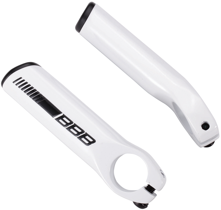 Рога на руль BBB LightStraight, цвет: белый. BBE-17BBE-17 Рога на руль BBB LightStraight, цвет: белый. BBE-17BBE-17Сделаны из легкого алюминия 6061 Тб Превосходные легкость, жесткость и прочность Анатомический дизайн повторяет форму рук для непревзойденного комфорта Длина: 95 мм Вес:104гр.