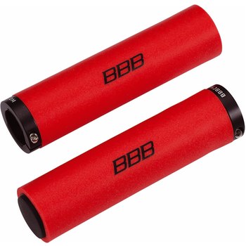 Грипсы BBB StickyFix, цвет: красный, 13 см, 2 штBHG-35 Грипсы BBB StickyFix, цвет: красный, 13 см, 2 штBHG-35Легкие грипсы BBB StickyFix выполнены из силикона с алюминиевыми хомутами для фиксации. Винтовой хомут исключает проворачивание грипсы на руле. Силикон обеспечивает отличную хватку и виброгашение. В комплекте две заглушки руля.