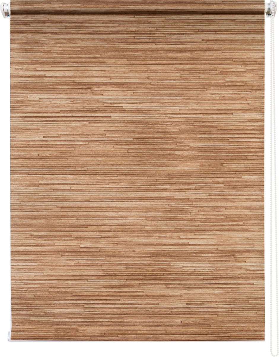 Штора рулонная Уют Натурэль, цвет: коричневый, 120 х 175 см62.РШТО.8961.120х175 Штора рулонная Уют Натурэль, цвет: коричневый, 120 х 175 см62.РШТО.8961.120х175Штора рулонная Уют Натурэль выполнена из прочного полиэстера с обработкой специальным составом, отталкивающим пыль. Ткань не выцветает, обладает отличной цветоустойчивостью и хорошей светонепроницаемостью. Изделие выполнено в классическом дизайне, поэтому отлично подойдет и для офиса, и для дома. Штора закрывает не весь оконный проем, а непосредственно само стекло и может фиксироваться в любом положении. Она быстро убирается и надежно защищает от посторонних взглядов. Компактность помогает сэкономить пространство. Универсальная конструкция позволяет крепить штору на раму без сверления, также можно монтировать на стену, потолок, створки, в проем, ниши, на деревянные или пластиковые рамы. В комплект входят регулируемые установочные кронштейны и набор для боковой фиксации шторы. Возможна установка с управлением цепочкой как справа, так и слева. Изделие при желании можно самостоятельно уменьшить. Такая штора станет прекрасным элементом декора окна и гармонично...